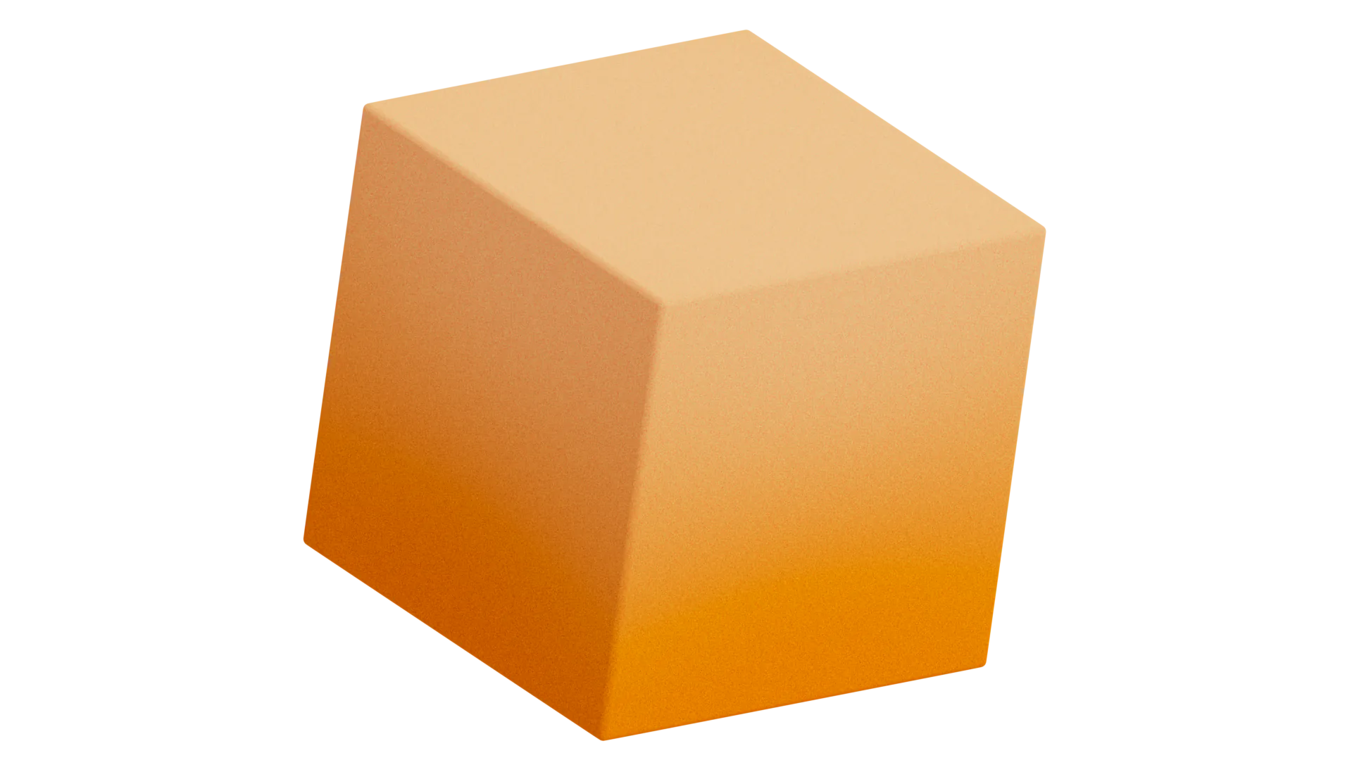 Decorative ich.app cube brand object